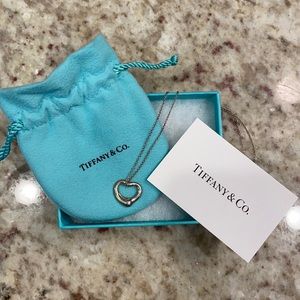 Tiffany & Co Elsa Pertti Heart Necklace